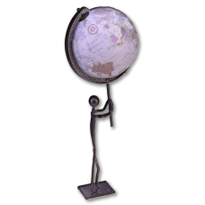 Глобус сувенирный "Человечек"